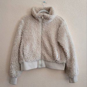 Zara TRF Fluffy Teddy Bomber